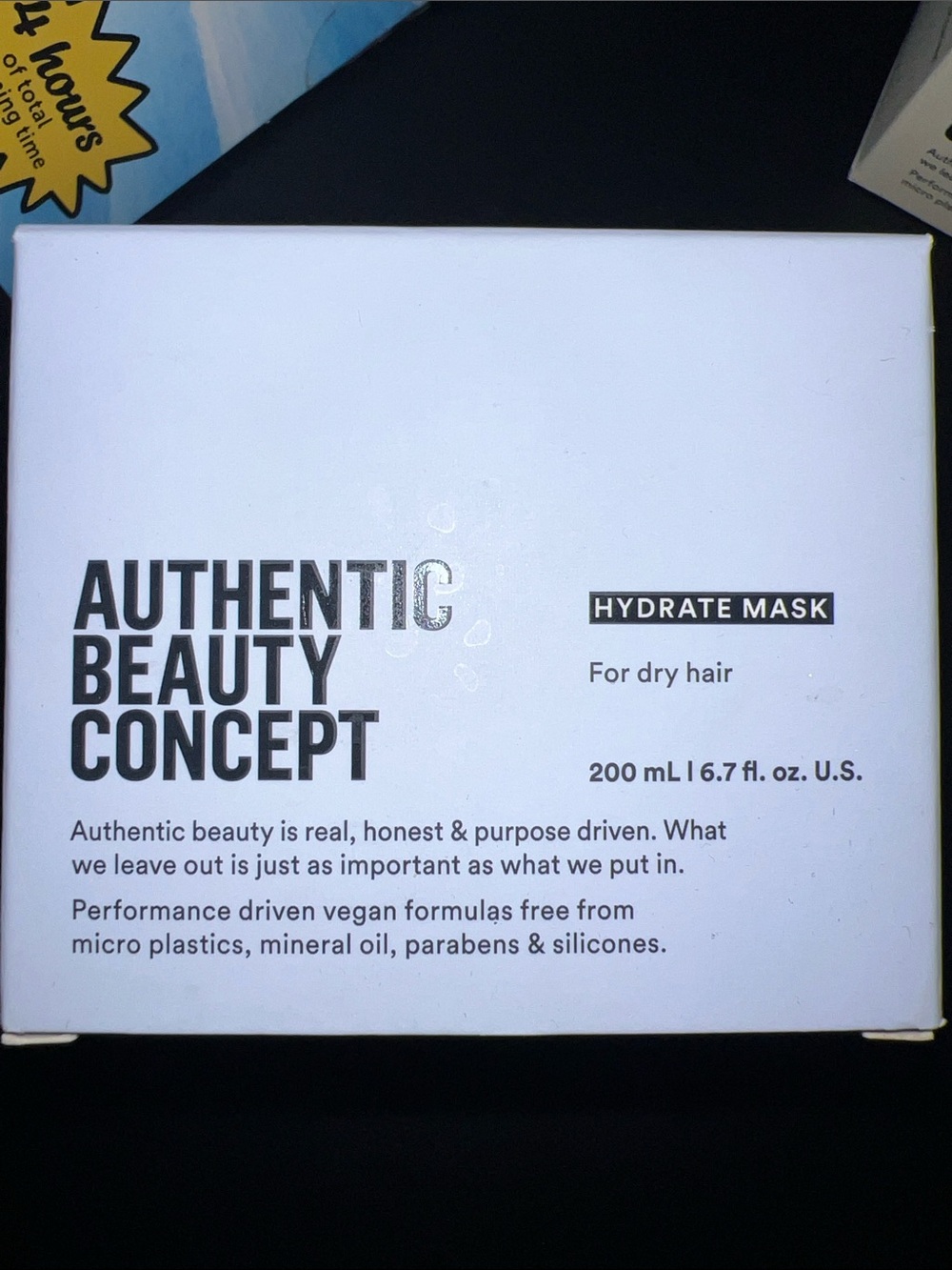 Authentic beauty concept hydrating mask for dry hair. 6.7 ounce. NEW